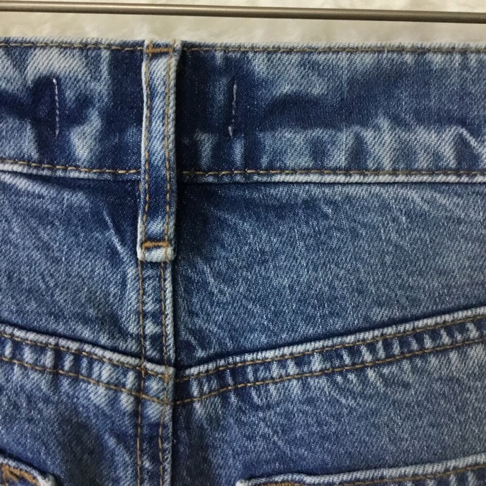 Loft Blue High Waist Straight Crop Jeans - Picture 8 of 16